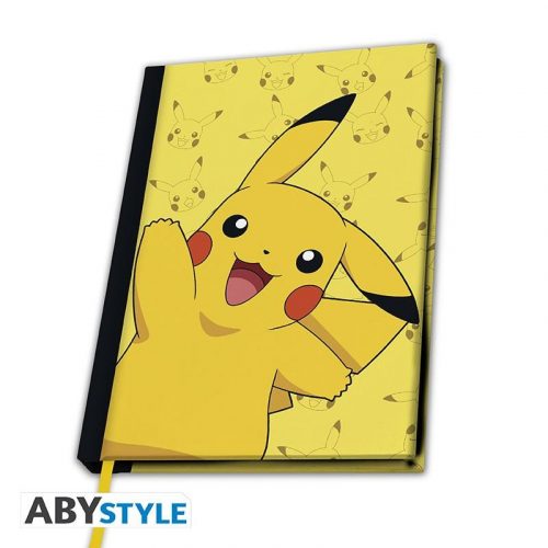 Pikachu Pokémon A5-es jegyzetfüzet