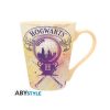 HARRY POTTER ajándékcsomag: Bögre (250 ml), kulcstartó, Roxfort jegyzetfüzet