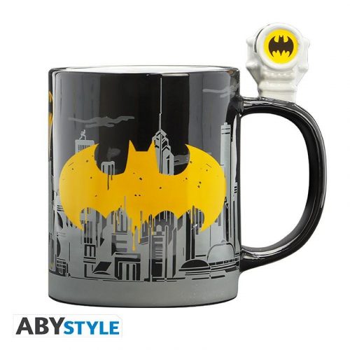 DC Comics bögre 3D Bat-Signal