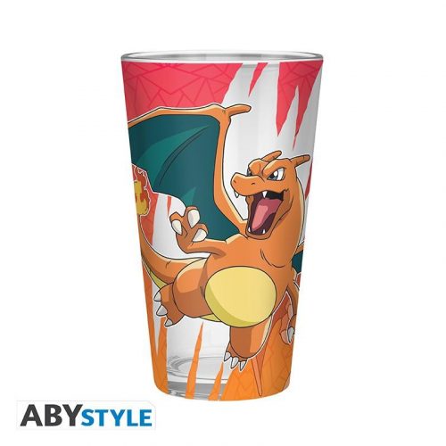 POKEMON Nagy Pohár (400 ml) - Charizard