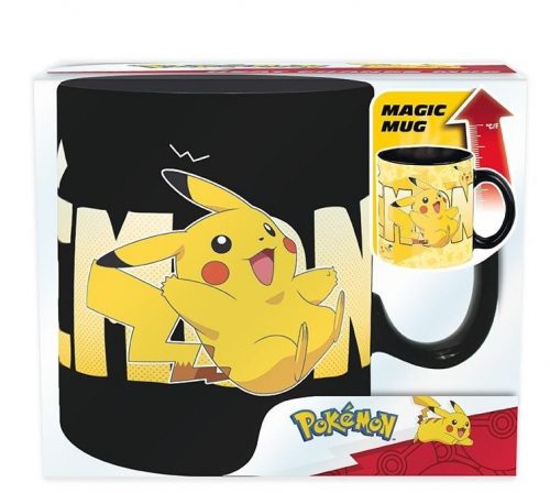 POKÉMON Hőre Változó Bögre Pikachu 