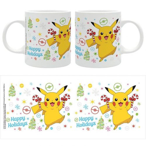 POKEMON bögre - Pikachu karácsony