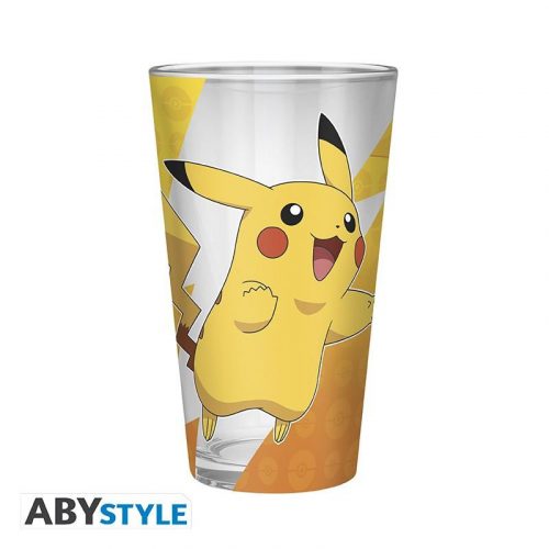 Pokémon nagy pohár (400 ml) - Pikachu