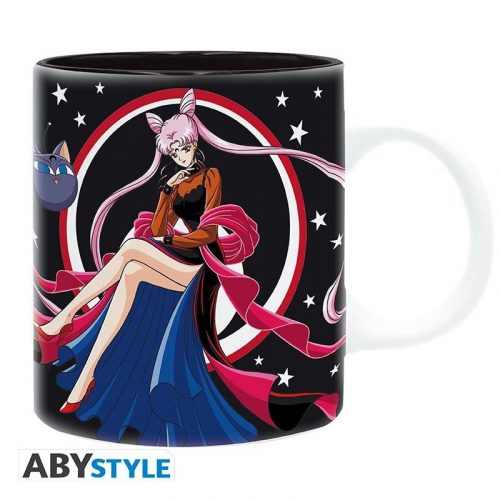 SAILOR MOON bögre (320 ml) - Sailor Moon Vs Black Lady