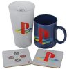 Playstation Classic ajándékcsomag: bögre, pohár, 2 x poháralátét