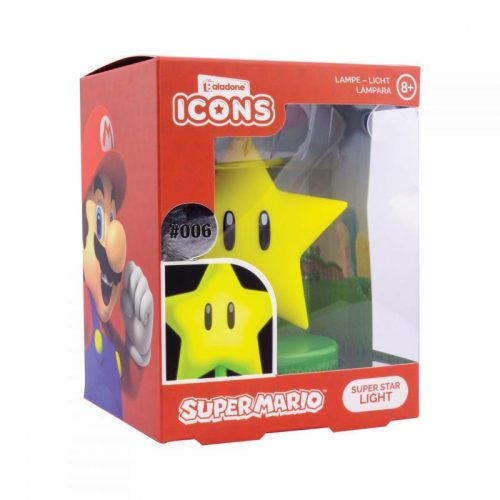 Super Mario - Super Star ikonfény