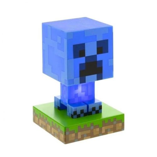 Minecraft Töltött Creeper Ikon Lámpa