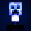 Minecraft Töltött Creeper Ikon Lámpa