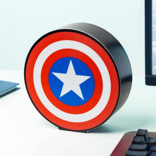 Marvel Captain America lámpa - pajzs (átmérő: 16 cm)