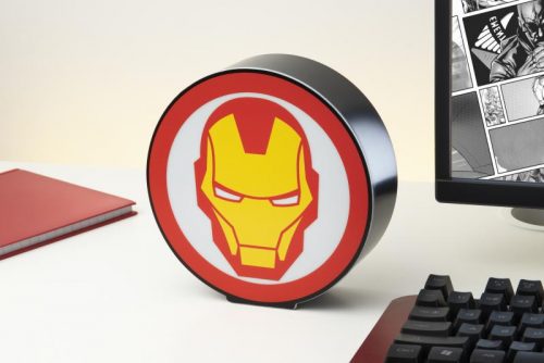 Marvel Iron Man lámpa (átmérő: 16 cm)