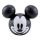 Disney 3D Mickey Mouse Lámpa (magasság: 14,5 cm)
