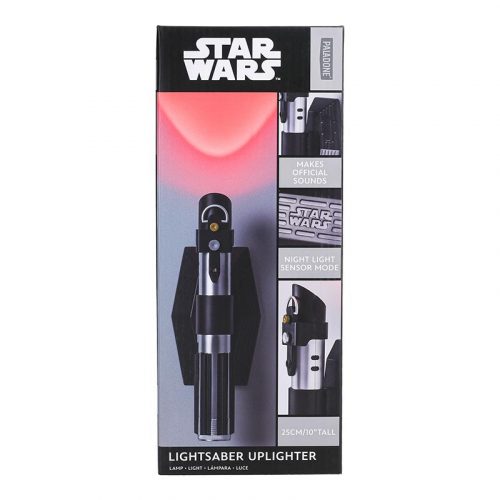 Star Wars Darth Vader fénykard lámpa hanggal (magasság: 25 cm)