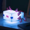 Minecraft Axolotl sokszínű lámpa (magasság: 13 cm)