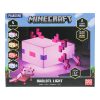 Minecraft Axolotl sokszínű lámpa (magasság: 13 cm)