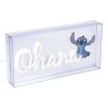 Disney Stitch Ohana LED Neon Lámpa