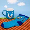 SONIC THE HEDGEHOG MUG és SOCKS AJÁNDÉK KÉSZLET