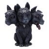 Cult Cuties 3 fejű kutya szobor - 10,5 cm