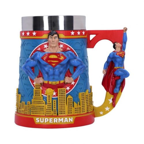 Superman 3D Korsó (magasság: 15,5cm)