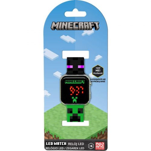 Minecraft led óra Mob fejekkel